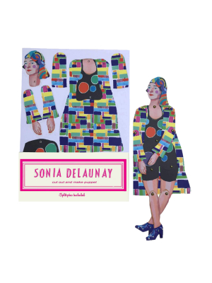 Sonia Delaunay Cut And Create Paper Puppet