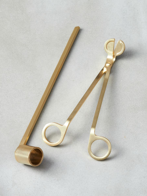 2-piece Wick Trimmer And Candle Snuffer Set