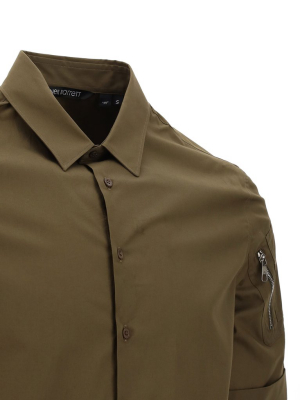 Neil Barrett Zip Pocket Short Sleeve Shirt