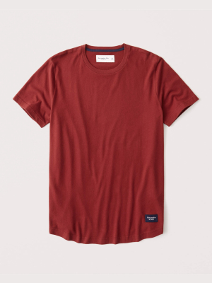 Curved Hem Tee