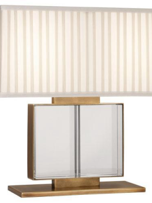 Sloan Wide Table Lamp In Various Finishes And Shades