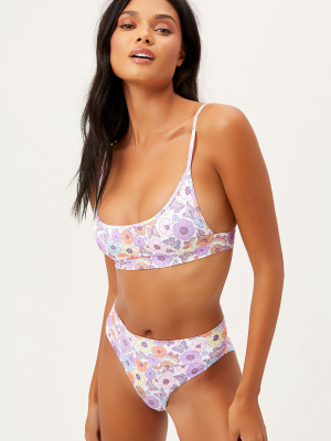 Gavin Scooped Bikini Top - Mariposa