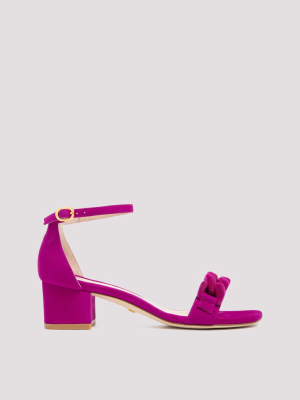 Stuart Weitzman Amelina Block-heel Sandals