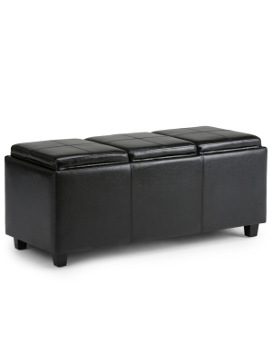 42" Franklin Storage Ottoman - Wyndenhall