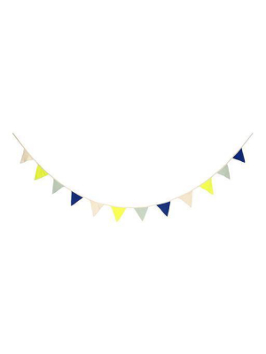 Meri Meri Blue Knitted Bunting