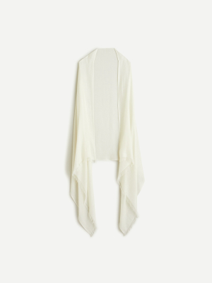 Refined Silk-cashmere Wrap