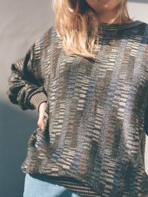 Urban Renewal Recycled Oversized Print Sweater