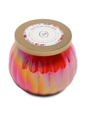 14oz Lidded Glass Jar 3-wick Candle Rose Petal Macaron - Floral Collection - Opalhouse™