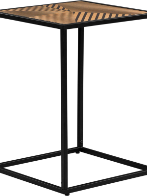 Julian Modern Side Table Black - Adore Decor