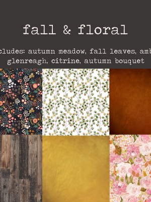 To-go Pack - Fall & Floral