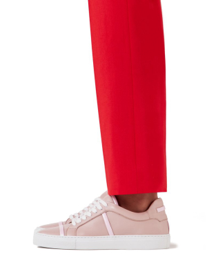 Deon - Puff Pink Leather Sneakers