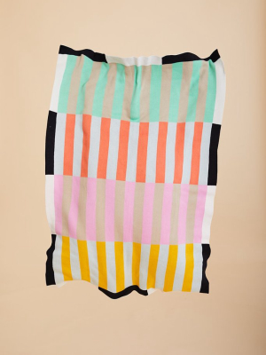 Knit Throw - Stripe