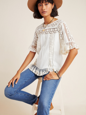 Lisabetta Lace Blouse