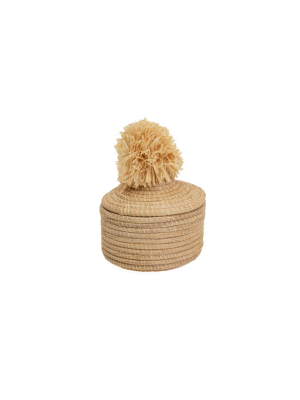 Natural Penelope Pom Pom Box