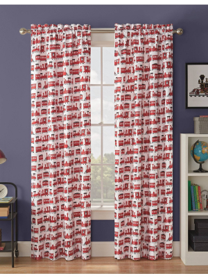 Express Train Blackout Curtain Panels - Waverly Kids