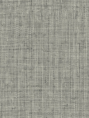 Raffia Wallpaper In Silver From The Caspia Collection By Wallquest