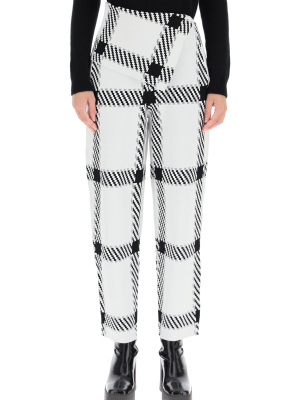 Stella Mccartney Knit Check Pants