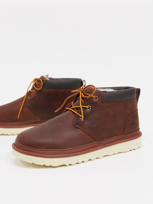 Ugg Neumel Utility Boots In Brown