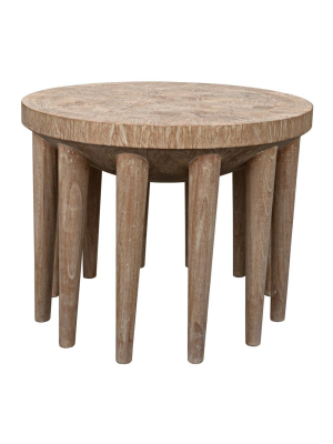 Noir Namaste Side Table