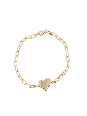 Julez Bryant 14k Gold Lark Heart Bracelet