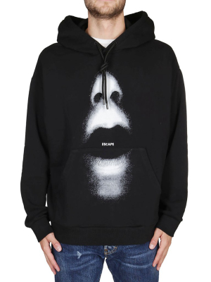 Marcelo Burlon County Of Milan Mouth Over Hoodie