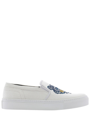 Kenzo K-skate Tiger Slip On Sneakers