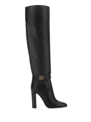 Dolce & Gabbana Dg Millenials Pointed Toe Boots