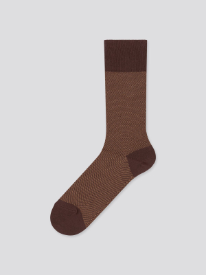 Men Bird's Eye Socks