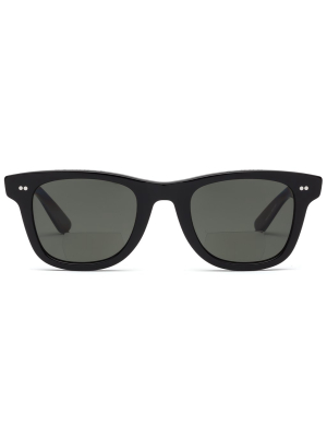 Caddis Eyewear Porgy Reader Sunglass- Gloss Black Final Sale