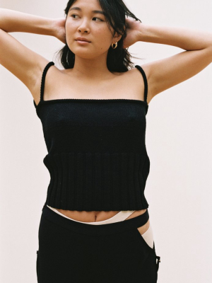 Mei Top In Black