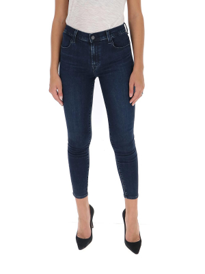 J Brand Alana High-rise Cropped Skinny Jeans