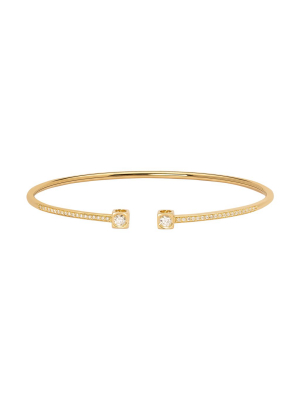 Le Cube Diamant Medium Bracelet - Yellow Gold