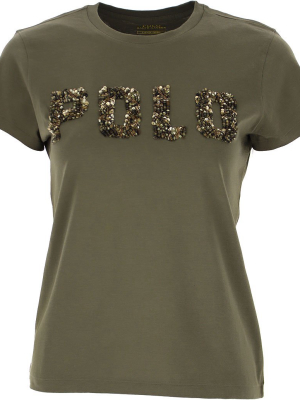 Polo Ralph Lauren Embellished Logo T-shirt