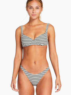 Vitamin A Sol Stripe Demi Top