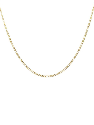 Figaro Chain Choker Collar Necklace