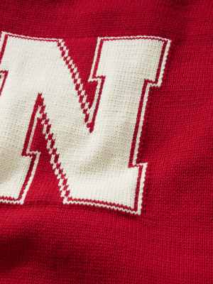 Nebraska Vintage Letter Sweater