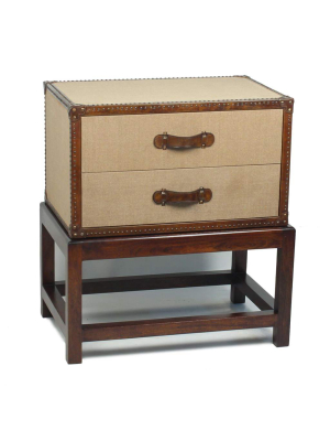 Beckham 2 Drawer Chest On Stand