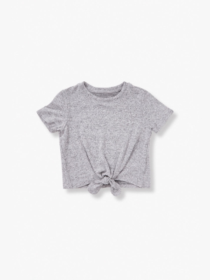 Girls Knotted Bow Tee (kids)