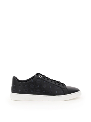 Mcm Visetos Low-top Sneakers