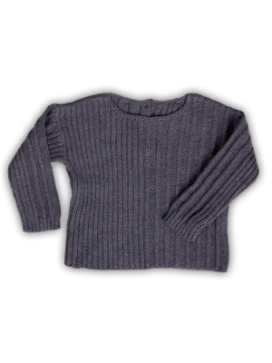 Tun Tun Ribbed Sweater Blue