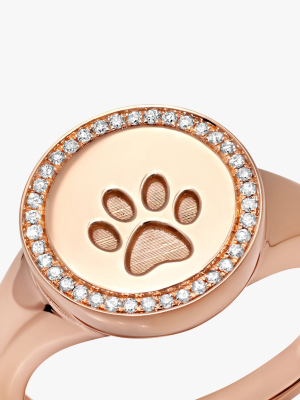 Circle Paw Ring