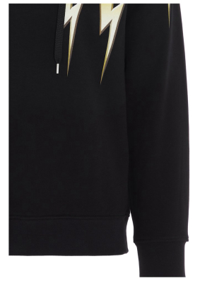 Neil Barrett Thunderbolt Print Hoodie