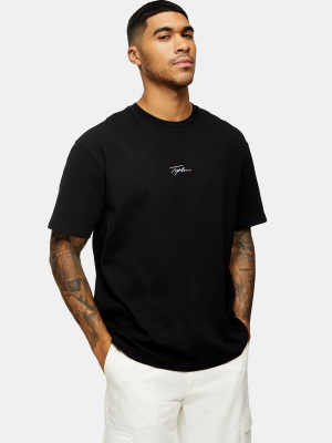 Signature Black Logo T-shirt