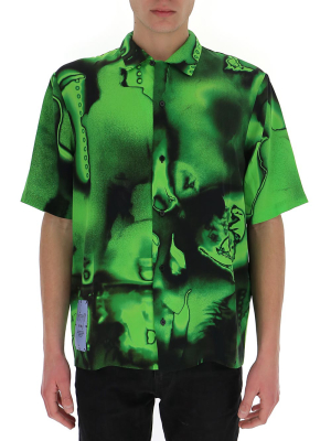 Mcq Alexander Mcqueen Abstract-printed Shirt