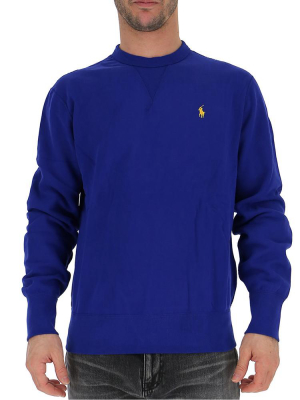 Polo Ralph Lauren Embroidered Logo Crew Neck Sweater