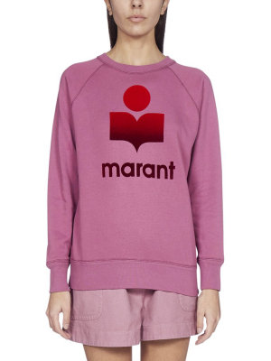 Isabel Marant Étoile Logo Print Crewneck Sweatshirt