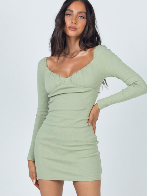 Renee Mini Dress Green