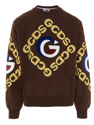 Gcds 3d Logo Crewneck Sweatshirt