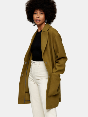 Olive Green Coat