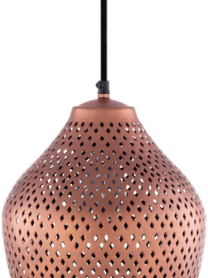 Adele Bell Ceiling Lamp Copper